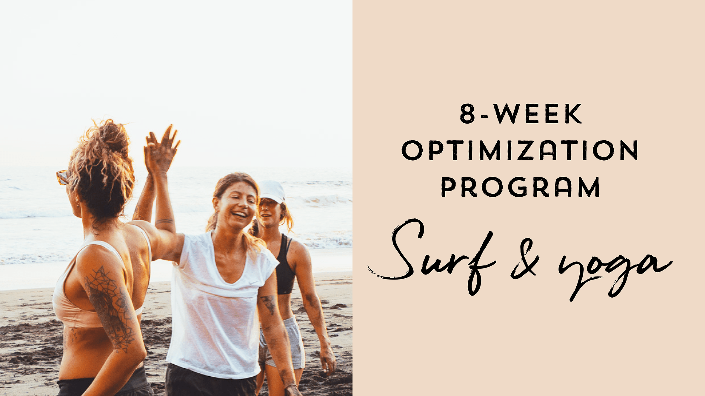 Surf and yoga program