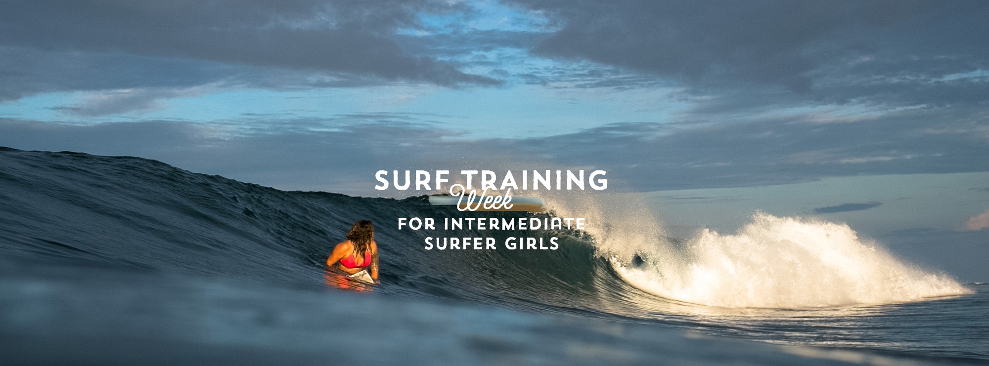 intermediate surf training girl
